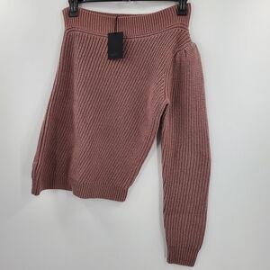 Women's‎ NBD One Shoulder Asymmetric Sweater Size XS NEW